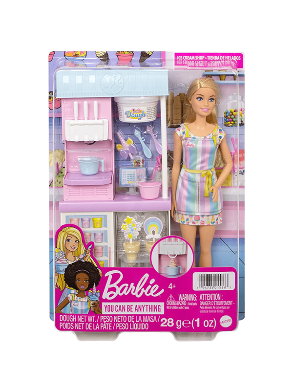Barbie Ice Cream Shop Εργαστήριο Παγωτού