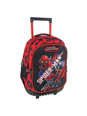 Σχολική τσάντα τρόλεϊ Spiderman - Διακάκης