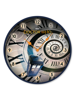 Doctor Who (Time Spiral) Clock