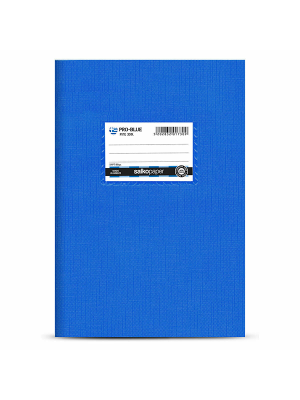 Τετράδιο πλαστικό Blue 17Χ25 100φ - Salko