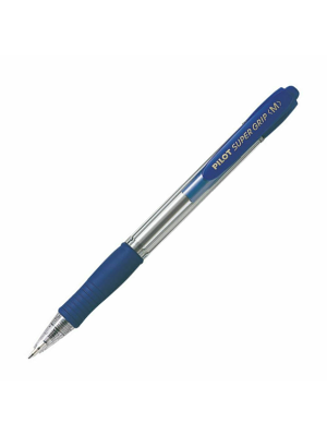 Στυλό Pilot Super Grip medium μπλε BPGP-10R-ML