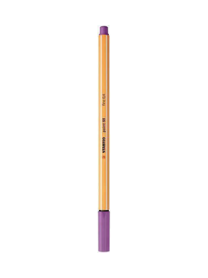 Στυλό Stabilo point 88 F 0,4mm μελιτζανί - Exas