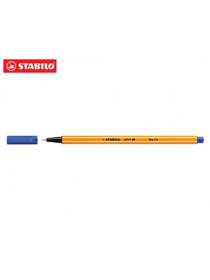 Στυλό Stabilo point 88 F 0,4mm μπλε - Exas