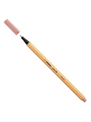 Στυλό Stabilo point 88 F 0,4mm ροζ απαλό - Exas