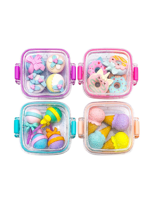 Fancy Erasers in Lunchbox: Delicious Desserts