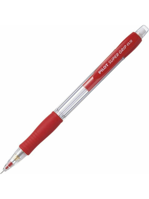 Μολύβι μηχανικό Pilot super grip 0.5 κόκκινο