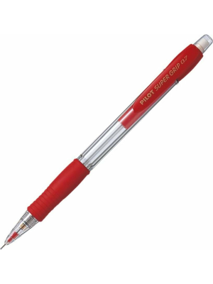 Μολύβι μηχανικό Pilot super grip 0.7 κόκκινο