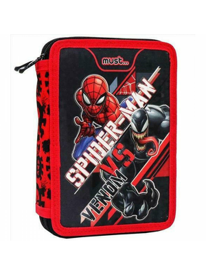 Must Κασετίνα Διπλή Γεμάτη Spiderman Vs Venom  - Διακάκης