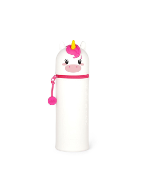 ΚΑΣΕΤΙΝΑ - ΜΟΛΥΒΟΘΗΚΗ LEGAMI SOFT SILICON PENCIL CASE 2 IN 1 KAWAII - UNICORN (ΜΟΝΟΚΕΡΟΣ)